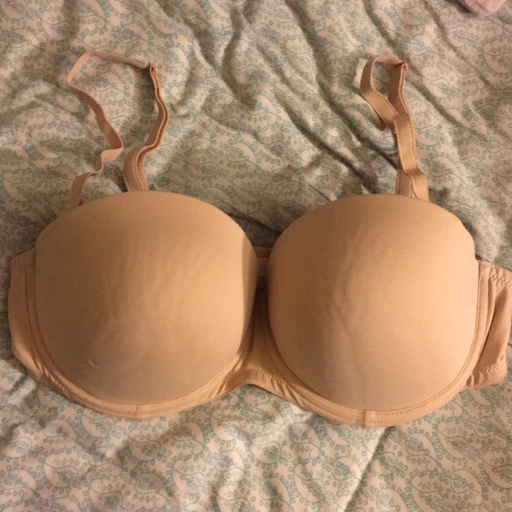 VS Pink Strapless Bra
